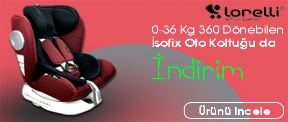 Lorelli Lusso 0-36 Kg 360 Dönebilen İsofix Bebek Oto Koltuğu